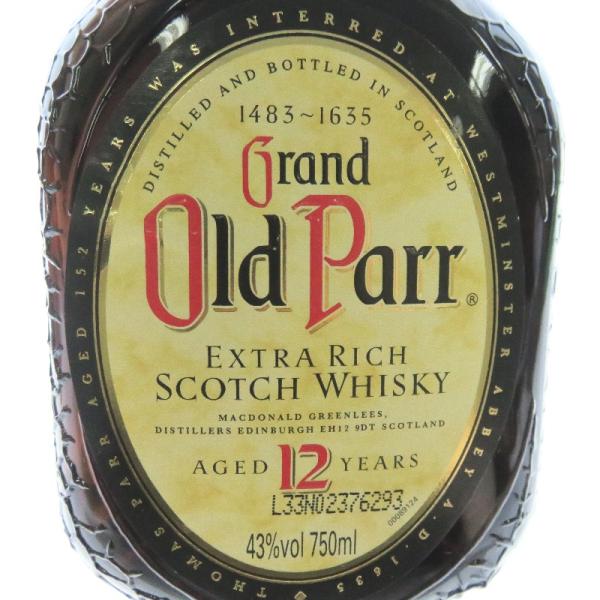 Grand Old Parr / グランド・オールドパー 12年 エクストラリッチ スコッチ 750...