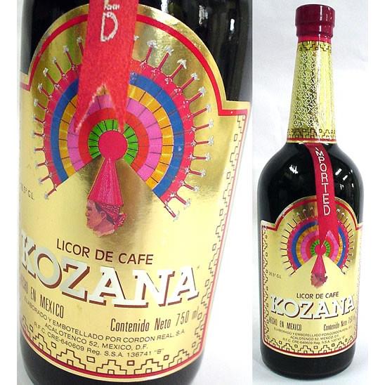 【コーヒーリキュール】LICOR DE CAFE KOZANAコサナ