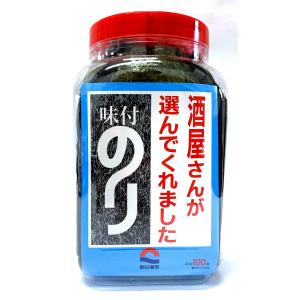 「酒屋さんが選んでくれました 味付のり」 内容量 全型25枚 4切100枚（一般的なサイズの2倍の海苔が100枚入った大容量パックです）｜酒・食品・雑貨のオオシマ