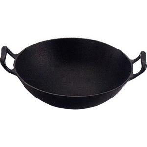 【南部鉄器 鉄鍋】新中華鍋 36cm IKENAGA/池永鉄工 南部鉄器の中華鍋で強火の本格中華を！