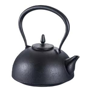 【南部鉄器】南部鉄 鉄瓶 華（はる）Φ16xH20cm 約1.2L【IH対応】IKENAGA/池永鉄...