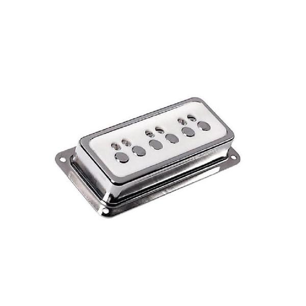 DeArmond Dynasonic Pickup Nickel/White BRDG
