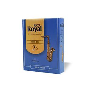 D'Addario WoodWinds  ロイヤル テナーサックスリード 10枚入 強度2.5｜oosugakki