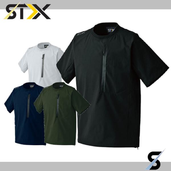 (アウトレット 在庫処分) 撥水 防風 シンメン 04107 STX４WAYストレッチリペルTシャツ...