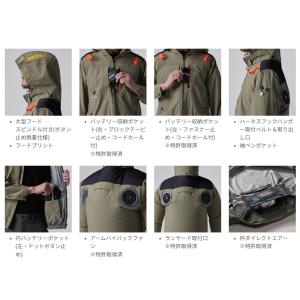 バートル AC2086 AC半袖ブルゾン (ユ...の詳細画像2