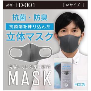 (抗菌) (防臭) (夏用) 立体マスク Mサイズ 日本製 福徳産業 夏用マスク｜oosumi-marutake