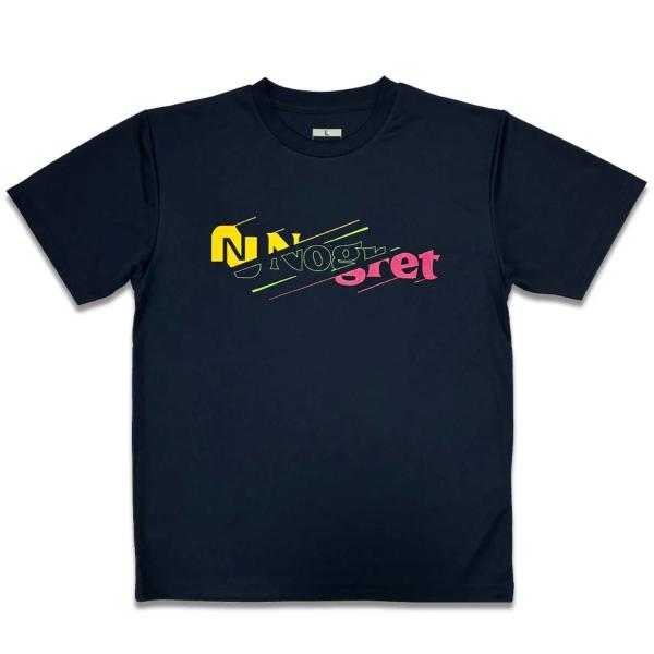 Nogret T-shirt model slash(NAVY) ノグレット Tシャツ