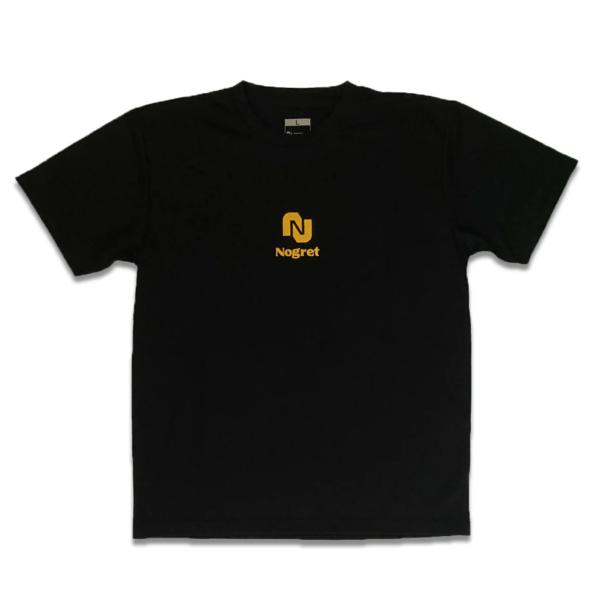 Nogret ノグレット T-shirt model WT(BLACK/YELLOW) Tシャツ