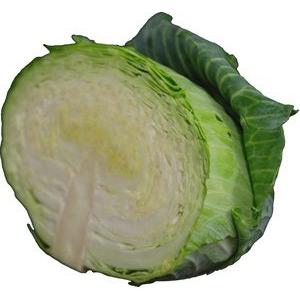 キャベツ（きゃべつ）　1/2玉　九州産・福岡・佐賀・熊本
