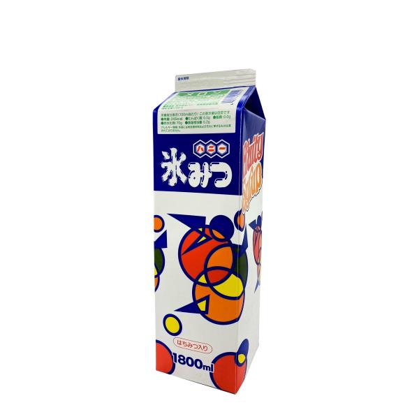 かき氷シロップ　メロンシロップ　かき氷　ハニー　氷みつ　メロン　1.8L