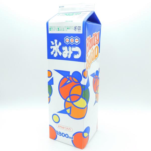 かき氷シロップ　青りんごシロップ　かき氷　ハニー　氷みつ　青りんご　1.8L