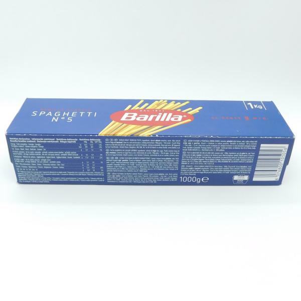 パスタ　麺　乾麺　Barilla　バリラ　スパゲッティNo.5(1.8mm)1kg