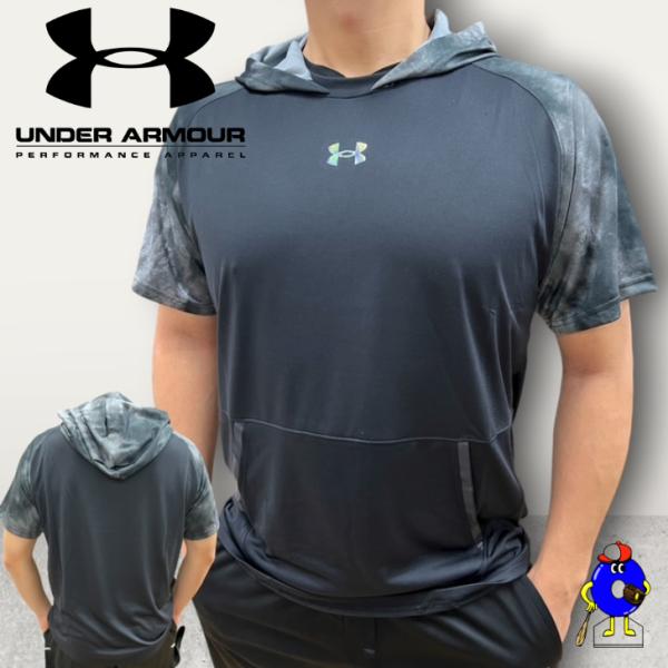 アンダーアーマー 半袖Tシャツ 6001302 半袖 UA YARD TECH SS HOODIE ...