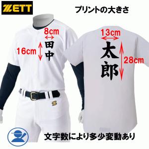 名前入り 選べる4タイプ 野球 ユニフォームシ...の詳細画像1