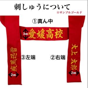 【刺繍対応】ハチマキ 刺繍 オリジナル 名入れ...の詳細画像2