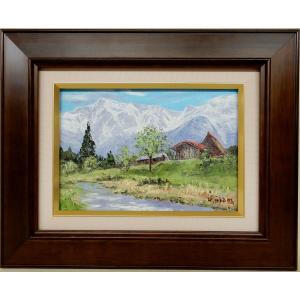 近藤 博史「道庁」油絵・SM□北海道美術振興協会会員□札幌三越取扱い