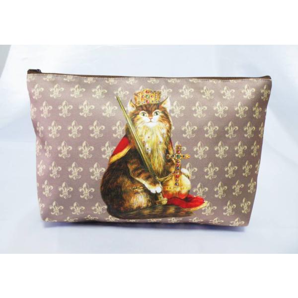 セブリーヌキャット 化粧ポーチC かわいい 猫 グッズ 雑貨 ギフト プレゼント おしゃれ 猫柄 布...