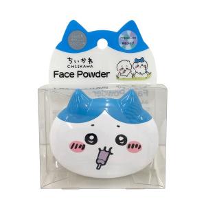 ちいかわ ダイカットコスメシリーズ パフ&ミラー付き フェイスパウダー パープル ハチワレ 粧美堂 かわいい ギフト プレゼント｜ooyamanekoshokai