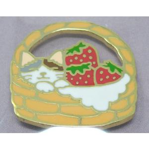 ポタリングキャット ピンズ いちごバスケット ...の詳細画像3