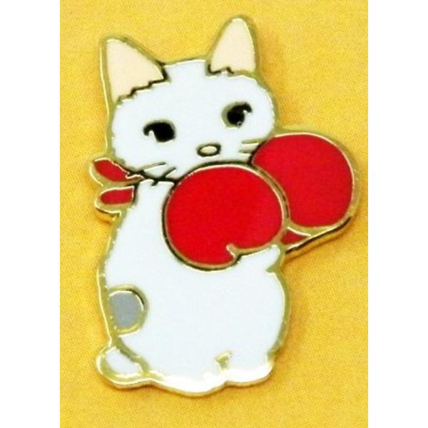 ポタリングキャット ピンズ ねこパンチ ピンバッジ ピンブローチ グッズ 猫雑貨 ギフト かわいい ...