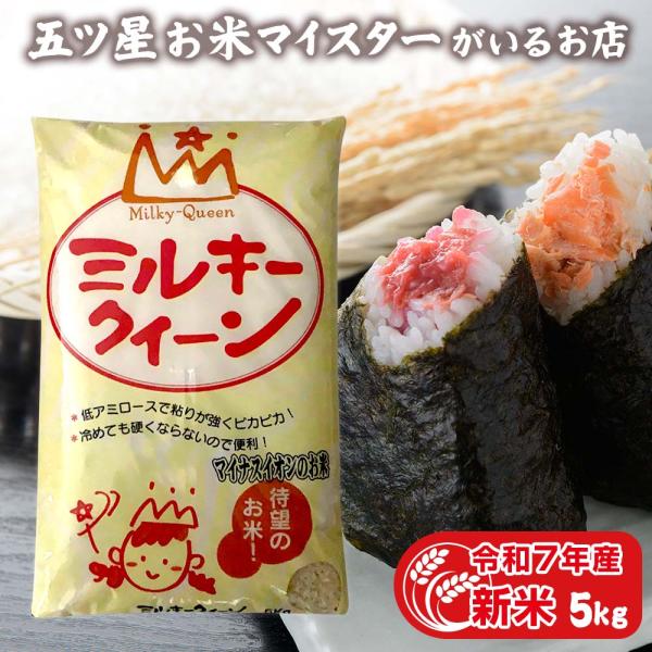 令和7年産 新米 お米 ギフト 米 5kg ミルキークイーン 富山県産 富山県産ミルキークイーン5ｋ...