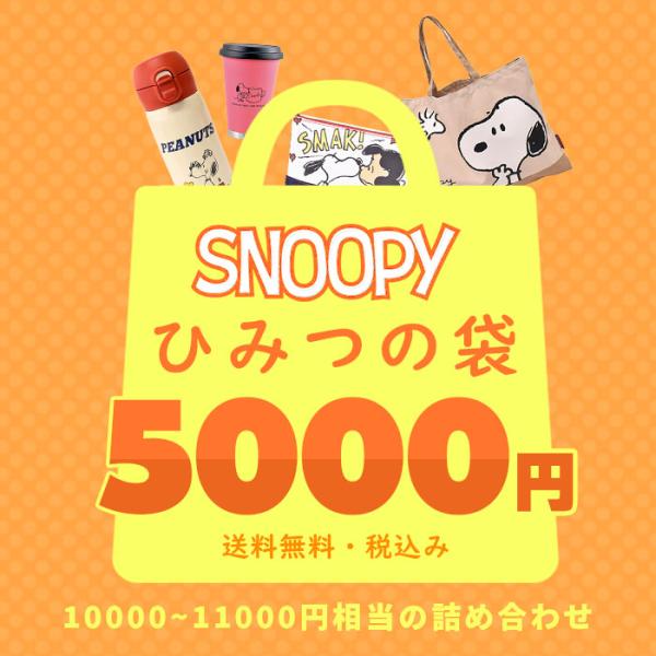 福袋 スヌーピー キャラクター ふくぶくろ ひみつの袋 ふくろ かわいい おしゃれ snoopy キ...