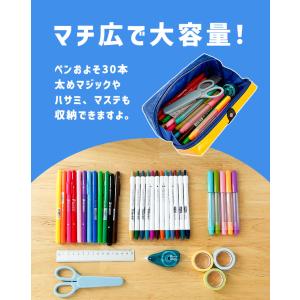 ペンケース おしゃれ 大容量 筆箱 ポーチ 小...の詳細画像2