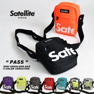 ミニショルダー サコッシュ 小物入れ Satellite サテライト PASS ポーチ MENS LADIES UNISEX STREET フェス イベント OUTDOOR BELLWOODMADE  3518 3519