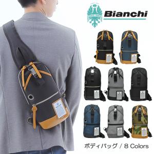 ボディバッグ ビアンキ Bianchi ショルダーバッグ メンズ レディース 斜めがけ ブランド おしゃれ 通勤 通学 A5 撥水｜opabinia