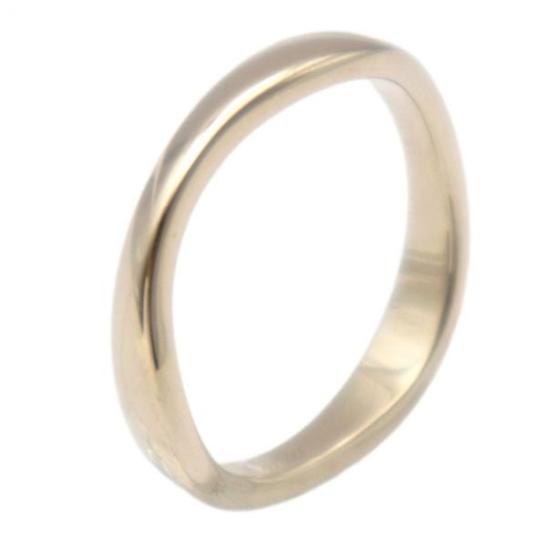 美品 カルティエ バレリーナ リング ♯53 約11.5号 メンズ可 750 K18WG ホワイトゴ...