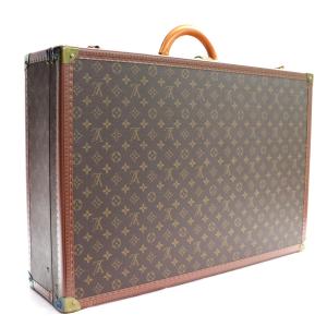 LOUIS VUITTON◇クラッシャー_モノグラム・キャンバス/レザー/ブラウン