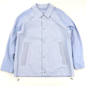 美品 マッキントッシュ EDIT. ストライプ コーチジャケット メンズ 水色 38 Mackintosh｜opal-shop1