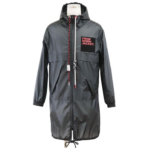 【美品】MONCLER モンクレール コート ナイロン DELAPORTE 18年製 ロゴ ワッペン...