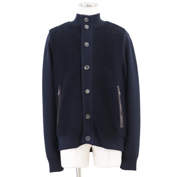 【極美品】Salvatore Ferragamo サルヴァトーレフェラガモ ジャケット ラムレザー ...