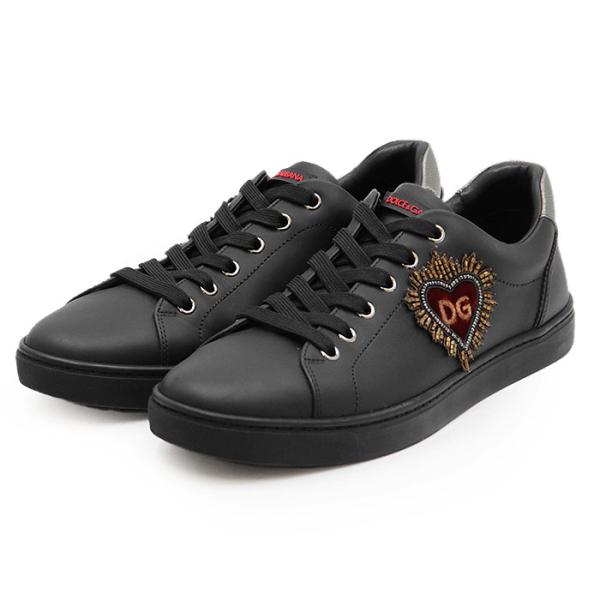 【SALE】DOLCE&amp;GABBANA ドルチェアンドガッバーナ スニーカー DG ロゴ ハート ワ...