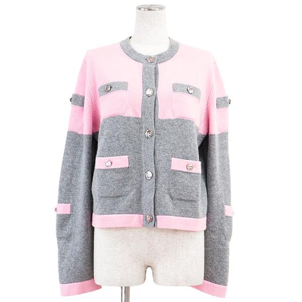 【未使用】CHANEL シャネル ニットカーディガン P80246 2025AW カシミヤ100% ...
