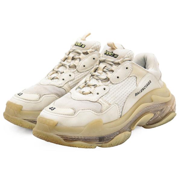 BALENCIAGA バレンシアガ スニーカー ダッド TRIPLE S トリプルS ロゴ CLEA...