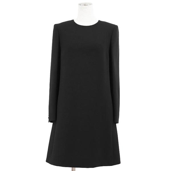 SALE【美品】SAINT LAURENT PARIS サンローランパリ ワンピース ウール100％...