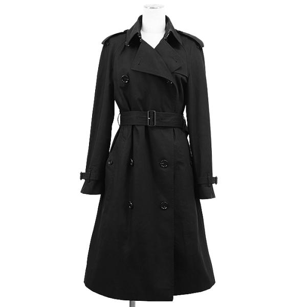 【SALE】BURBERRY バーバリー トレンチコート UK4/IT36 レディース ロゴ ボタン...