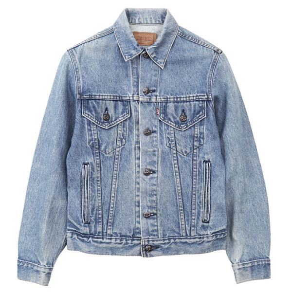 CHROME HEARTS クロムハーツ デニムジャケット 34R メンズ ×Levi’s リーバイ...