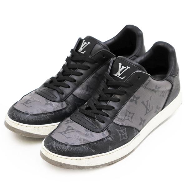 LOUIS VUITTON ルイ・ヴィトン スニーカー レザー x PVC サイズ 6h メンズ 2...