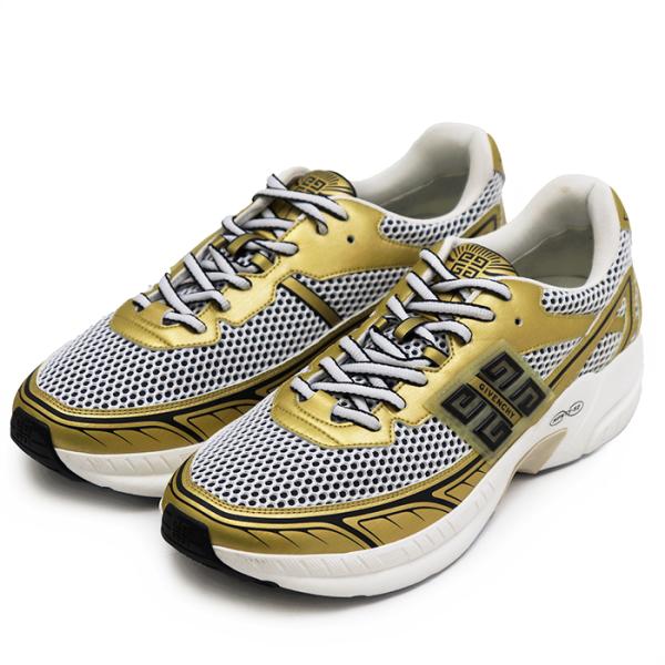 GIVENCHY ジバンシィ NFNTY-52 スニーカー 43 メンズ 4Gロゴ ローカット メタ...