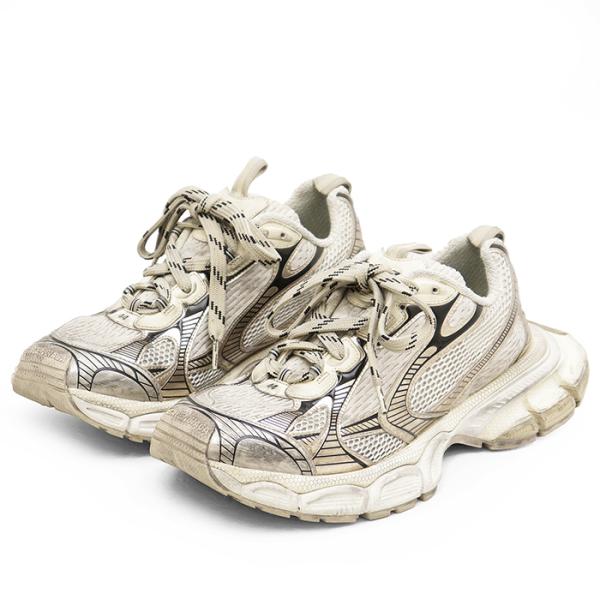 【美品】BALENCIAGA バレンシアガ 3XL スニーカー 44 メンズ ダッド メッシュ/メタ...