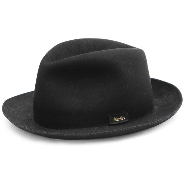 SALE【美品】Borsalino ボルサリーノ 帽子 サイズ 58 ハット フェルト 中折れハット...