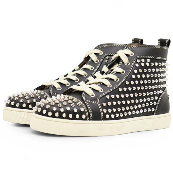 【美品】Christian Louboutin クリスチャンルブタン ハイカットスニーカー 42 メ...