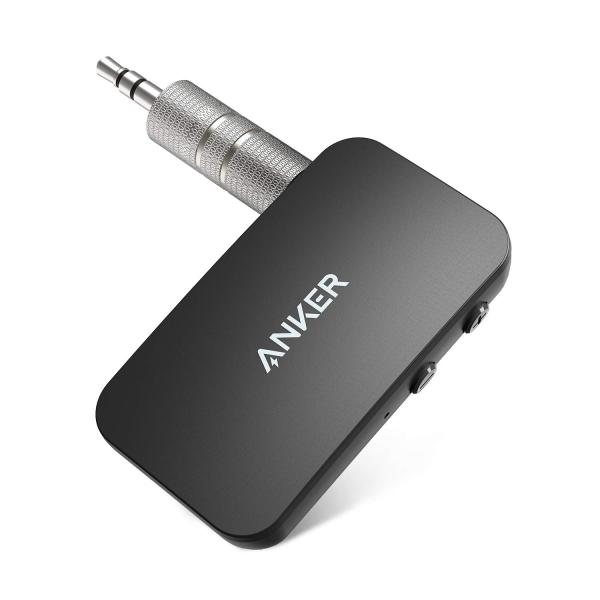 Anker Bluetooth5.0 レシーバー 12時間再生 ハンズフリー通話対応 2台同時接続 ...