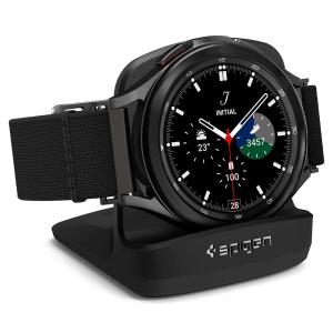 Galaxy Watch 充電スタンド 卓上スタンド 滑り止め 充電ケーブル 収納 S352 Spigen AMP01859 / ブラック｜open-clothes