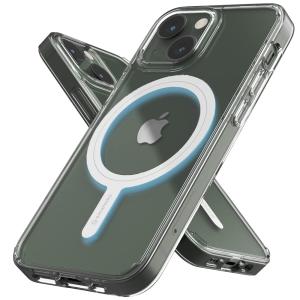 Sinjimoru iPhone13Mini ケース MagSafe対応 クリアケース ワイヤレス充電対応 磁石内蔵 耐久性 耐衝撃 薄型｜open-clothes