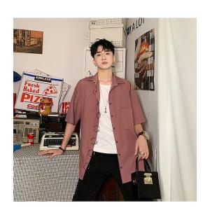 韓国 ファッション メンズ 夏 メンズシャツ カジュアルシャツ の商品一覧 トップス ファッション 通販 Yahoo ショッピング