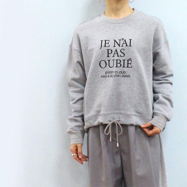 30%OFF Dignite collier ディニテ コリエ 80256507 裏起毛 刺繍 プル...